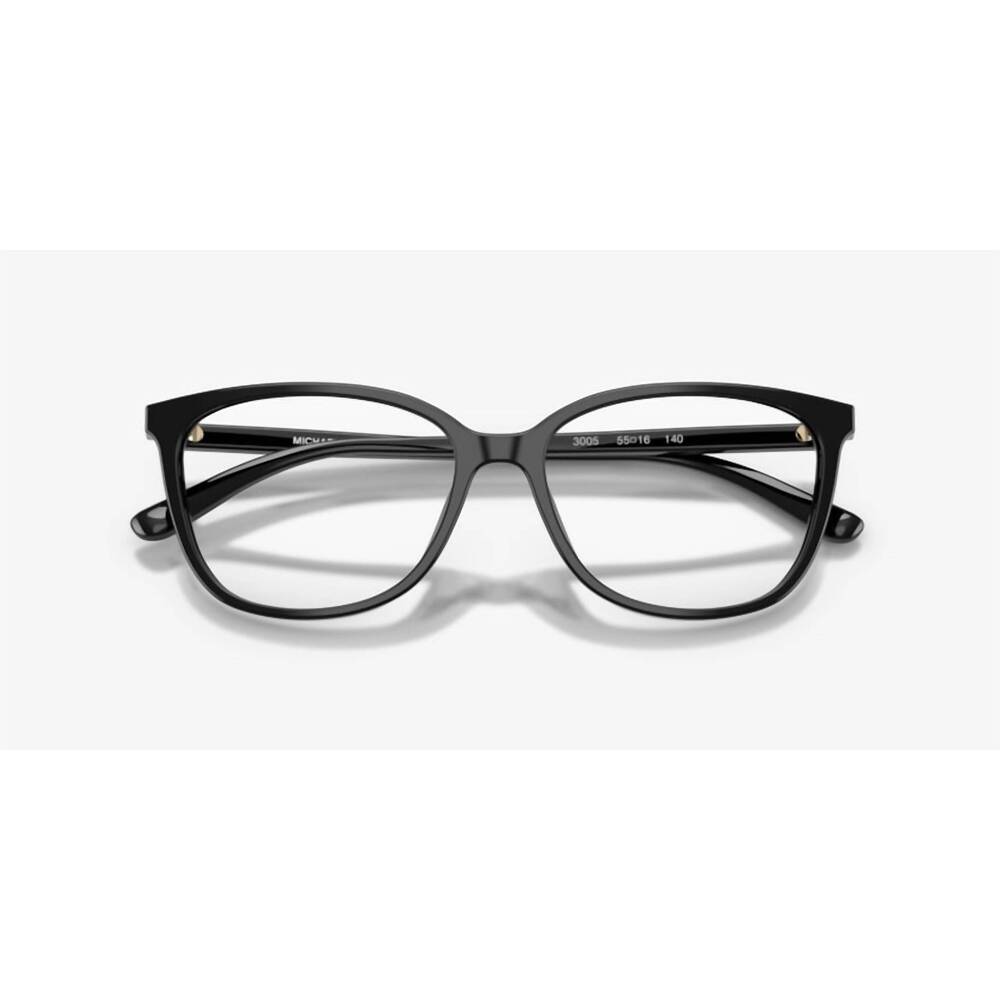 NEW MICHAEL KORS women's santa clara eyeglasses frame in black - Picture 4 of 5